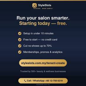 salon booking software Malaysia