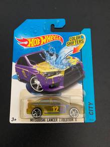 Hot Wheels Mitsubishi Lancer Evo Color Shifters