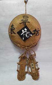 Mountaineering hat wall mount] Comes with straw sa