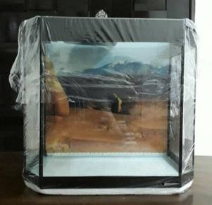 New Baru Aquarium akuarium fish tank glass kaca