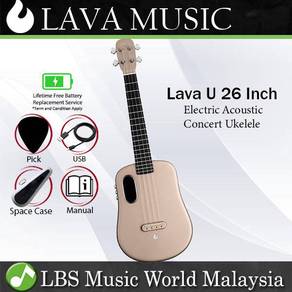 Lava U 26 Inch Electric Acoustic Tenor Ukulele G