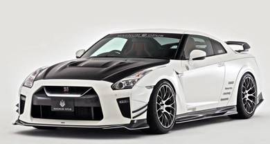 R35 2017 Varis Carbon Fiber Bonnet Bonet GTR GTR35