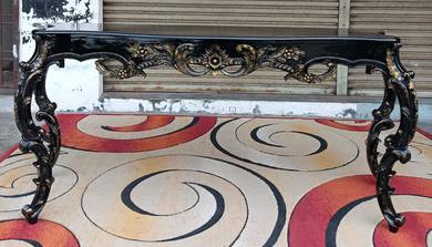 Wooden console table