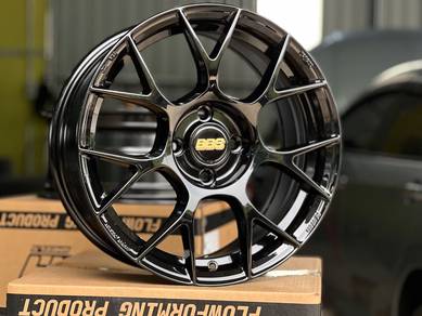Sport Rim Baru 16 BBS Rev7 Glossy Black Siap Trade