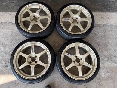 Rim ssr type c 17 inch thailand clear brembo
