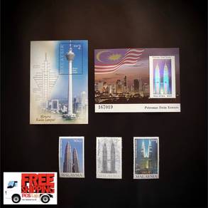 Setem Menara Berkembar Petronas & Menara KL