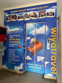 SUPPLY INSTALL CUSTOM STICKER l pasang pelekat l