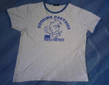 Baju Ringer biru 2 kain (L)