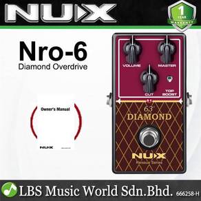 NUX NRO-6 Reissue Series 63 Diamond Overdrive Guit