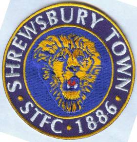 Shrewsbury Town FC Football Club England Patch