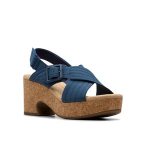 Clarks' high platform sandals size EU37.5/UK4.5