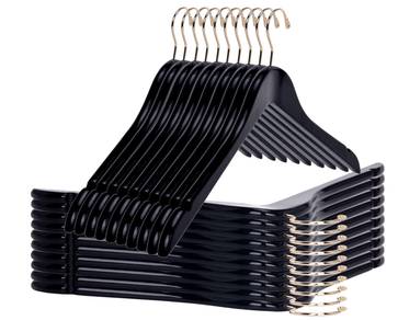 Anti-Slip Black Hanger