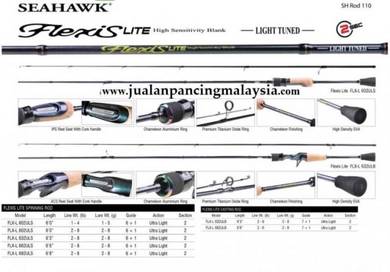 Seahawk Flexis Lite New Model 2020 UL Fishing Rod