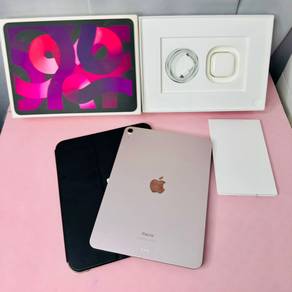 ipad air 5 m1 chip 64gb full set like new warranty