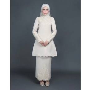 Hijabistahub Darisa Kurung Champagne Size L