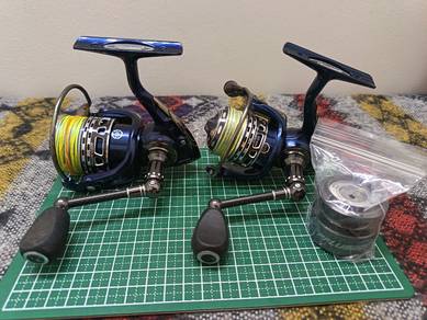 Used Combo Set Spinning Reel Pflueger Patriarch