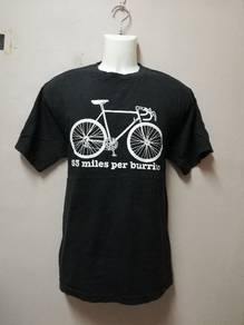 T-Shirt BICYCLE 53 MILES PER BURRITO