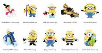 Happy Meal Toys - Despicable Me 3 Minion