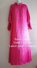 Baju Jubah Labuh /Pink Long Dress