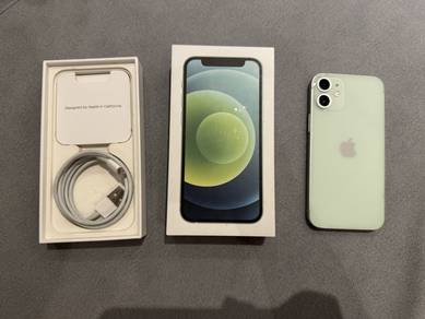 Iphone 12 mini 128gb local MY set Green