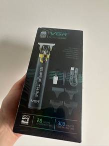 VGR Professional Hair Trimmer Clipper Ori Baru Set
