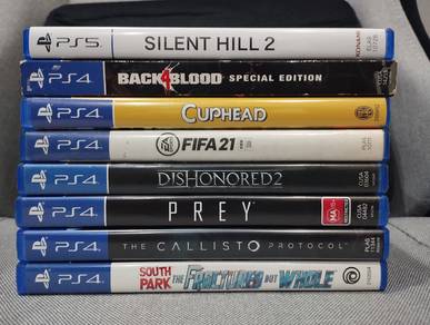 Ps4 & Ps5 cd games untuk dijual
