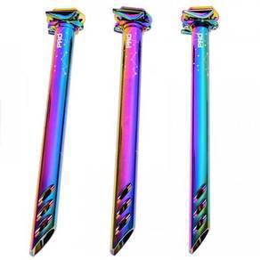 Fashion Cantik Bicycle Rainbow Colorful Seat Post