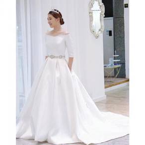 White wedding bridal dress gown RB1814