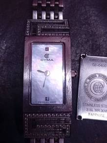VINTAGE AND RARE CYMA LECOCLE TANK WATCH Urgent SALE!! 