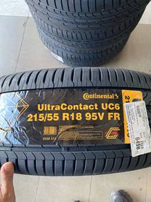 215 55 18 Conti UltraContact UC6 Tayar Baru +TCP