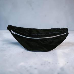 Black Crossbody Belt Bag