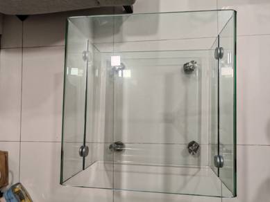 Modern Transparent Glass Side Table