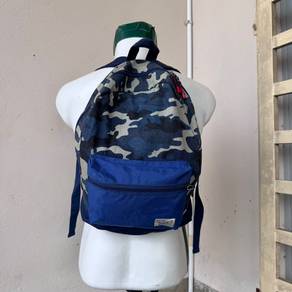 Tommy Hilfiger blue camouflage children's backpack