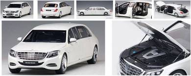 1:18 Autoart MERCEDES-MAYBACH S 600 PULLMAN WHITE