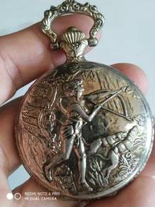 Vintage Crown pocket watch manual wind
