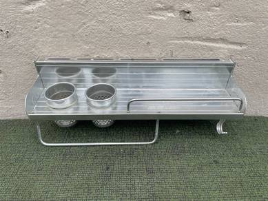 YD56CK Rak Dapur Bilik Air Aluminium Kitchen Rack