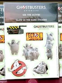 Ghostbusters Afterlife Glow in the Dark Stickers