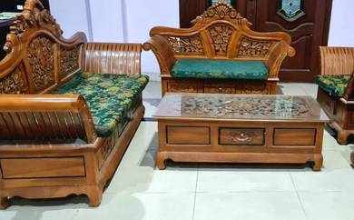 set sofa (indonesia kayu jati)