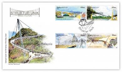 First Day Cover Unique Structure 2018