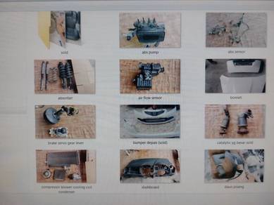 honda jazz ge / honda fit spare part terpakai
