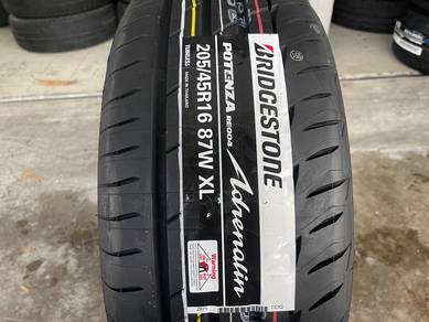 Tayar baru 205 45 16 Bridgestone Potenza RE004 new