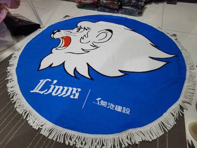 SEIBU Lions X TEZUKA production floor mat cotton