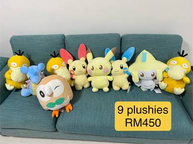 New huge Pokemon plushies
