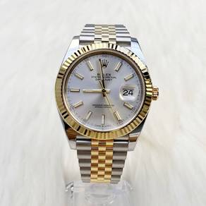 Rolex Datejust Half Gold with Jubilee 41mm 126333