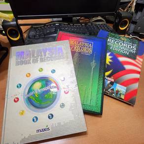 Rare Malaysia Book of Records Collection 