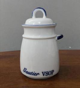Vintage Gautier v.s.o.p. canister jar