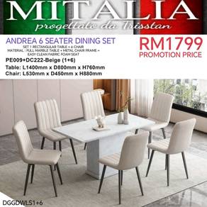 Quality Fully Marble Dining Table Set Sale 2025