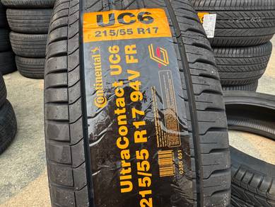 Tayar baru 215 55 17 continental uc6 hrv estima