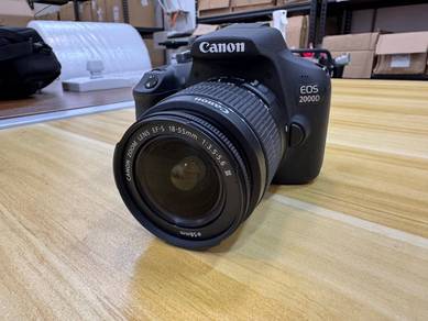 [USED] Canon EOS 2000D Kit (EF-S 18-55mm Lens)