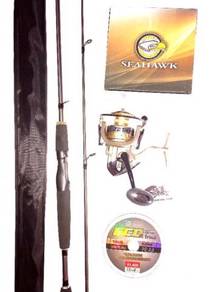 Seahawk zeta 6000 reel combo pioneer rod